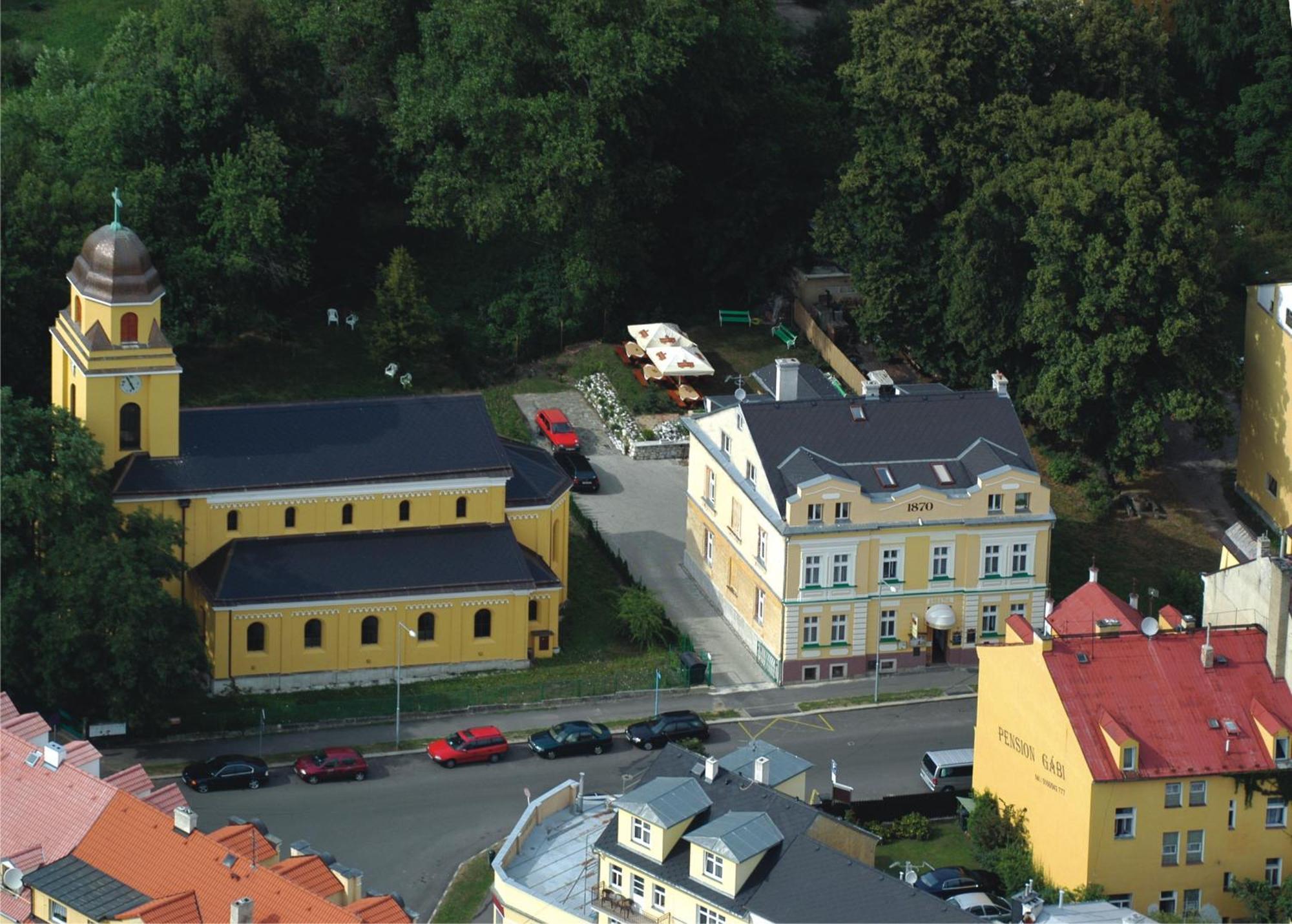 Pension Abbazia Františkovy Lázně Exterior foto